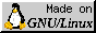 GNU Linux badge